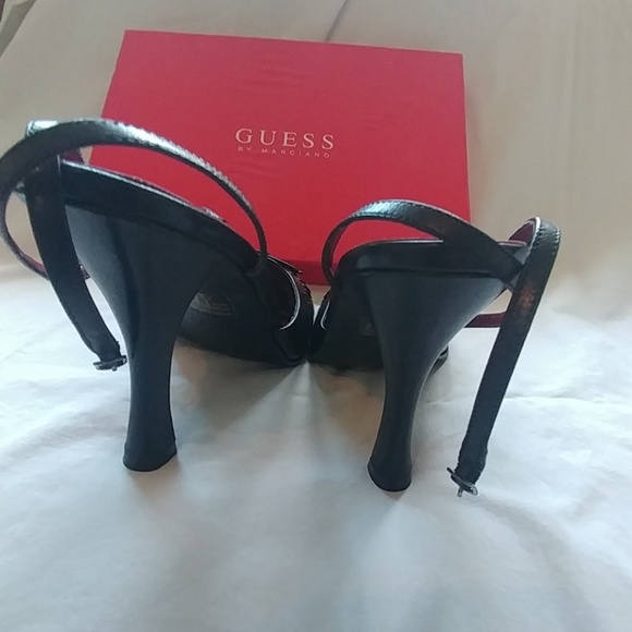 Guess black leather Marni pumps - Picture 4 of 5